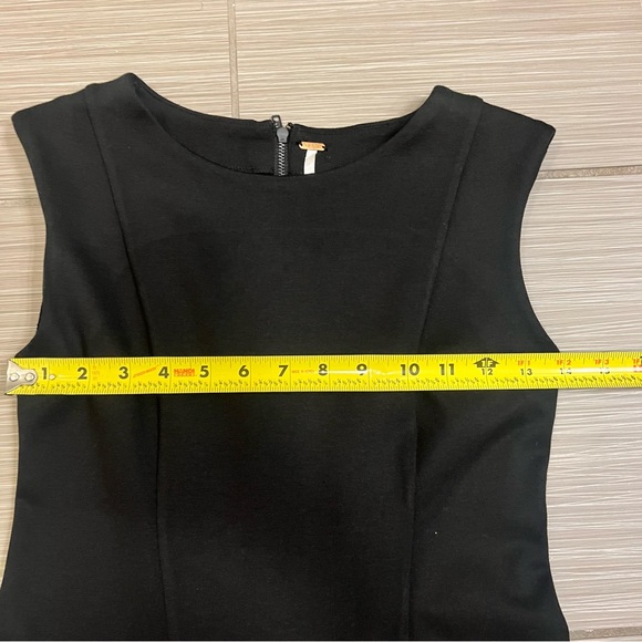 Free People Black Mini Dress - Picture 6 of 7